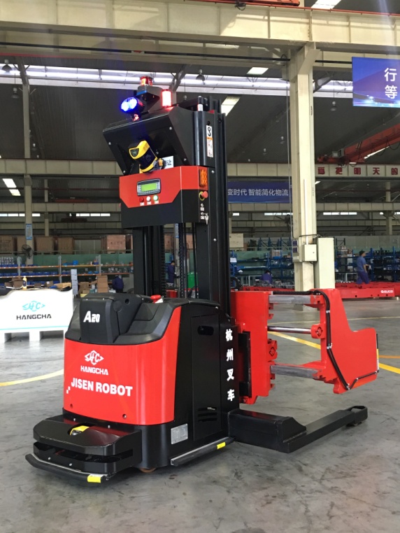 杭叉無人駕駛AGV，又推新品利器